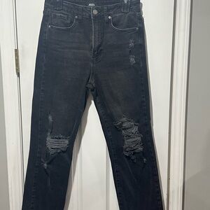 JB by Julie Brown Black Straight Leg Jeans